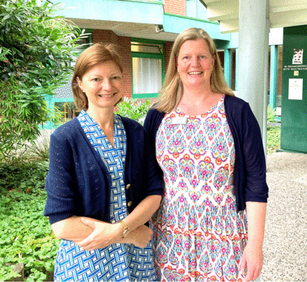 Iveta Thamm und Monika Robin